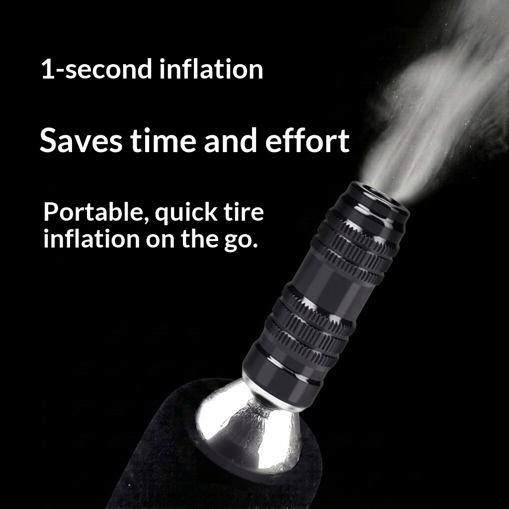 مضخة هواء للدراجات مع طقم إصلا - مراجعة Co2 Tire Inflator Bike Repair وسعره