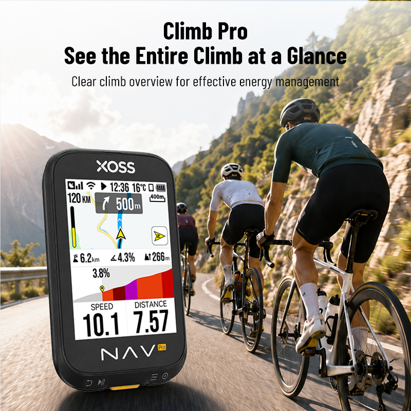 جهاز XOSS Nav Pro اللاسلكي الذ - مراجعة Cycling Computer Gps Wireless Color Screen وسعره