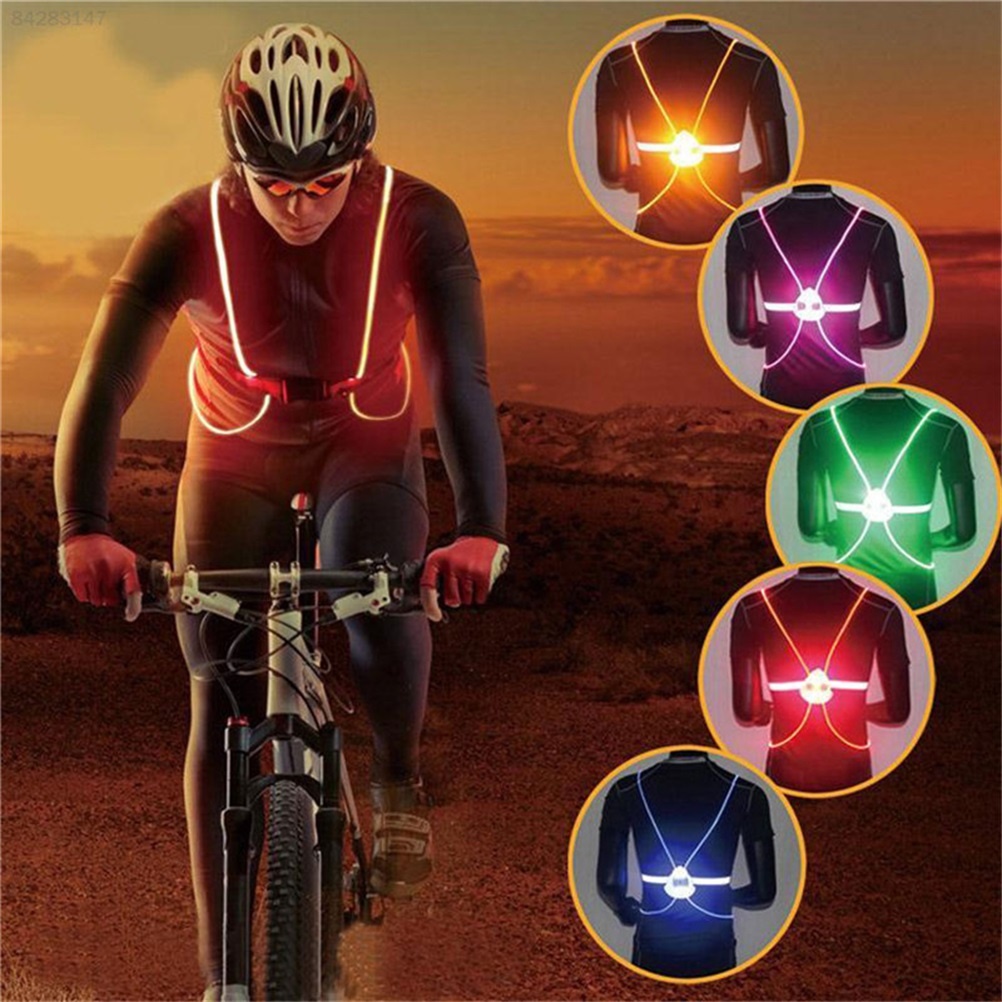 سترة عاكسة للرؤية الليلية بزاو - مراجعة Reflective Cycling Vest High Visibility وسعره