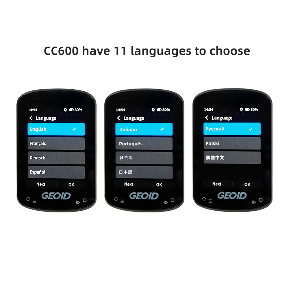 Geoid CC600 دراجة الكمبيوتر شا - مراجعة Cycling Computer Gps Wireless Color Screen وسعره