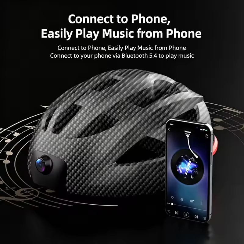 كاميرا خوذة الدراجة الذكية K62 - مراجعة Bike Tail Light With Camera 1080P وسعره