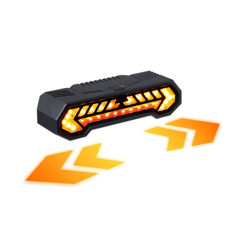 【خاص】ضوء خلفي للدراجة مع إشارة - مراجعة Turn Signal Bike Light Wireless Remote وسعره