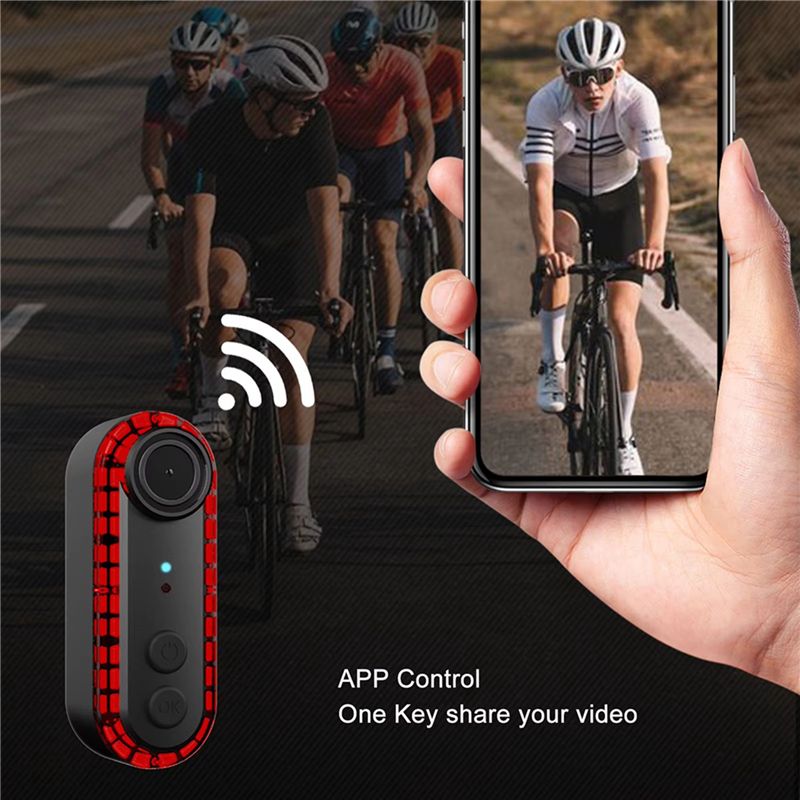 مصباح خلفي للدراجة A99I-2X مع  - مراجعة Bike Tail Light With Camera 1080P وسعره