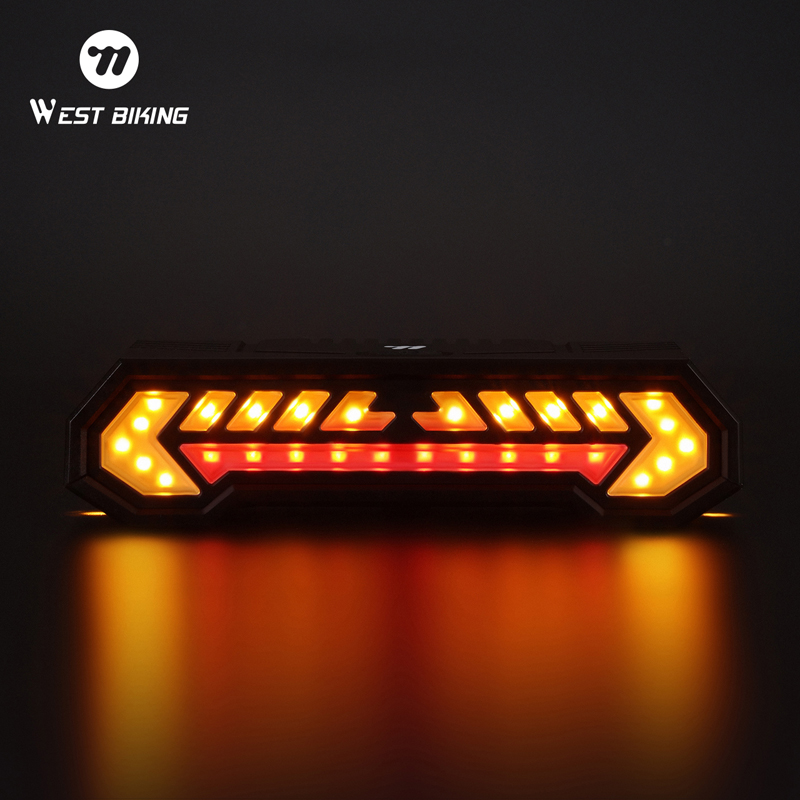ضوء خلفي للدراجة من WEST BIKIN - مراجعة Turn Signal Bike Light Wireless Remote وسعره