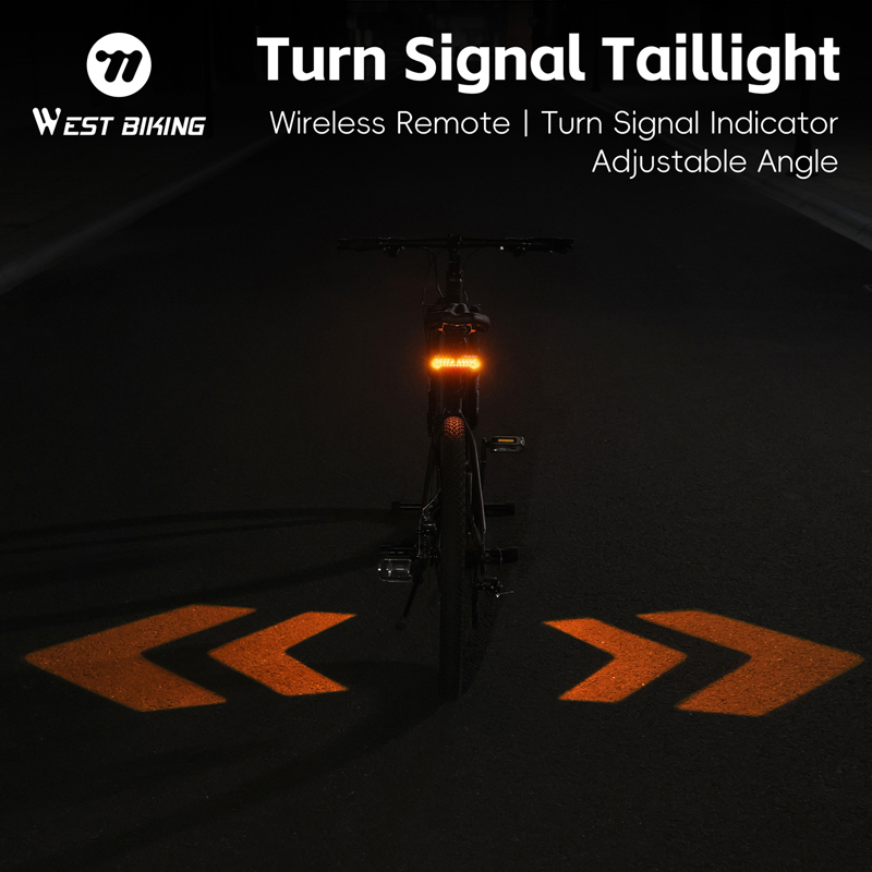 ضوء خلفي للدراجة من WEST BIKIN - مراجعة Turn Signal Bike Light Wireless Remote وسعره