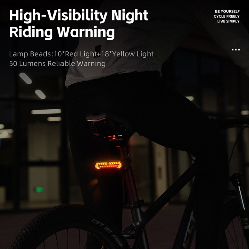ضوء خلفي للدراجة من WEST BIKIN - مراجعة Turn Signal Bike Light Wireless Remote وسعره