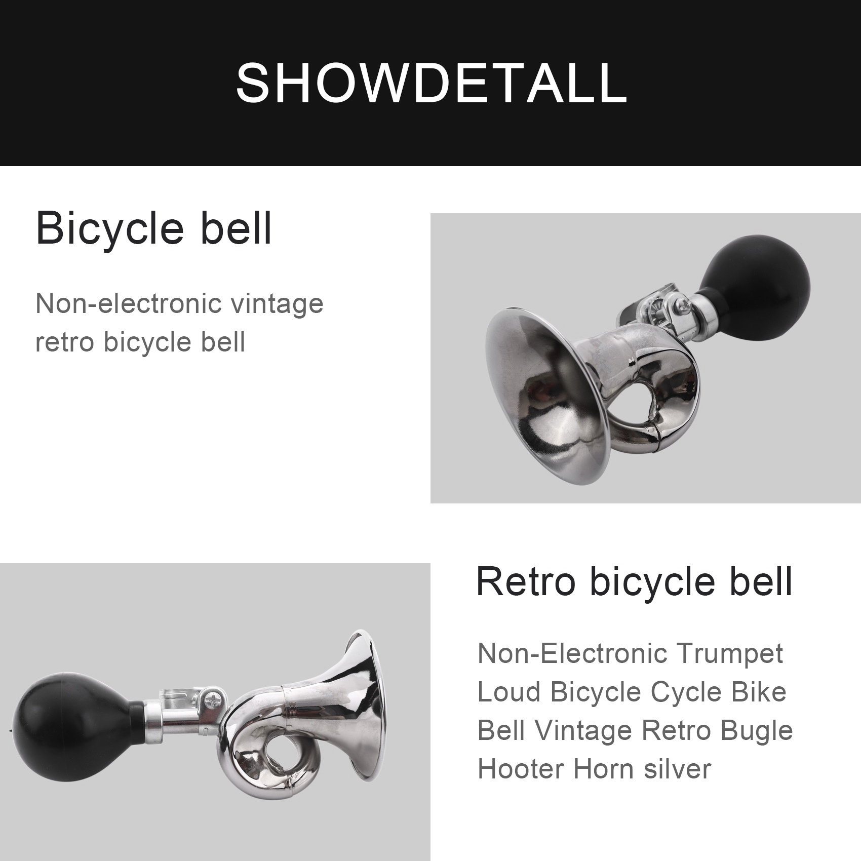 جرس دراجة هوائية غير إلكتروني  - مراجعة Bike Bell Electronic Loud Horn وسعره