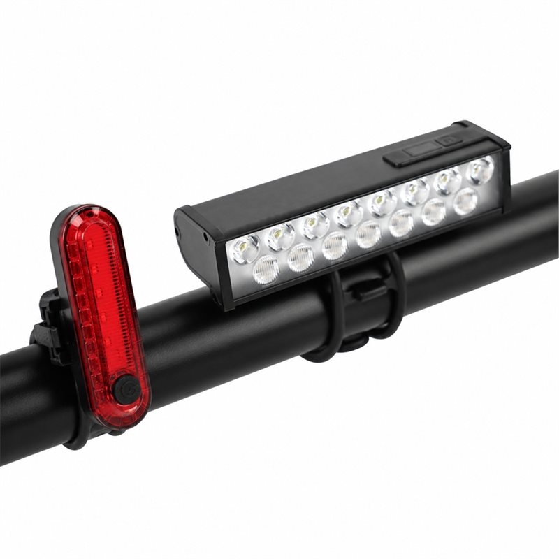 مجموعة إضاءة الدراجة X08A، 200 - مراجعة Bike Headlight 2000 Lumens Rechargeable وسعره