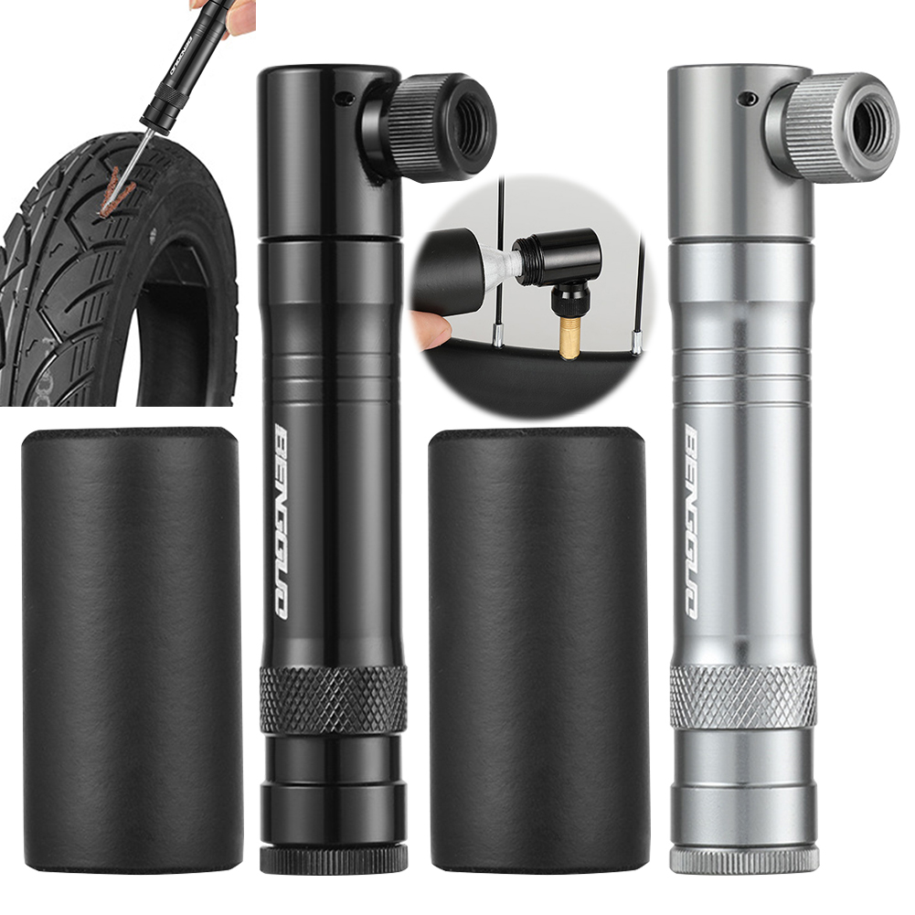 منفاخ هواء CO2 مع طقم إصلاح ال - مراجعة Co2 Tire Inflator Bike Repair وسعره