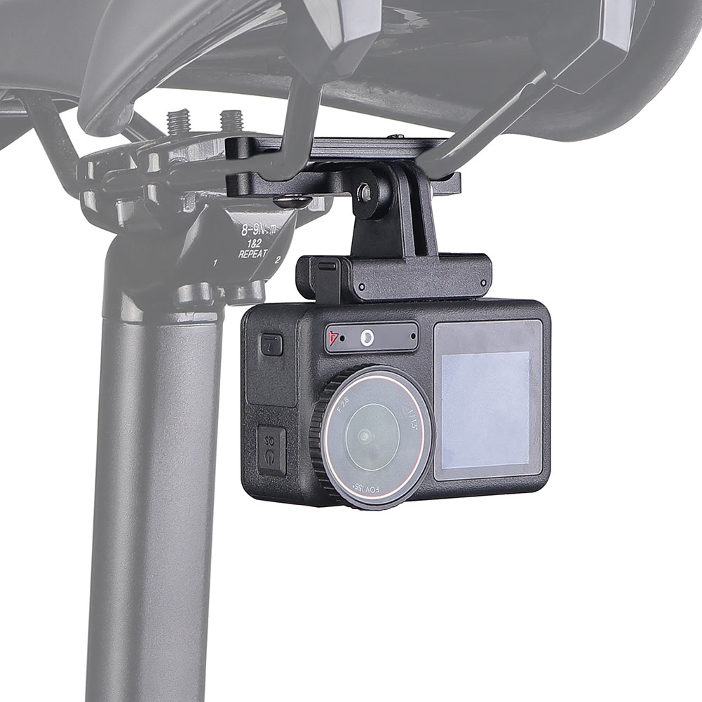 حامل مصباح خلفي للدراجة مضاد ل - مراجعة Action Camera Bike Mount Aluminum وسعره