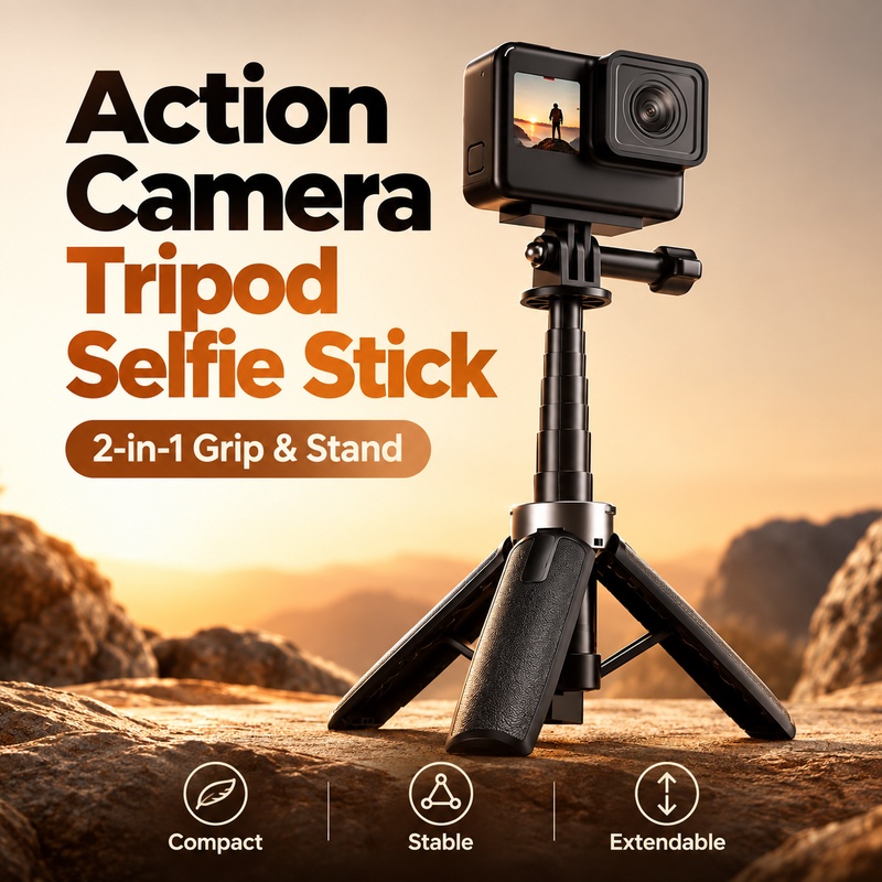 حامل ثلاثي القوائم X30 متوافق  - مراجعة Action Camera Bike Mount Aluminum وسعره