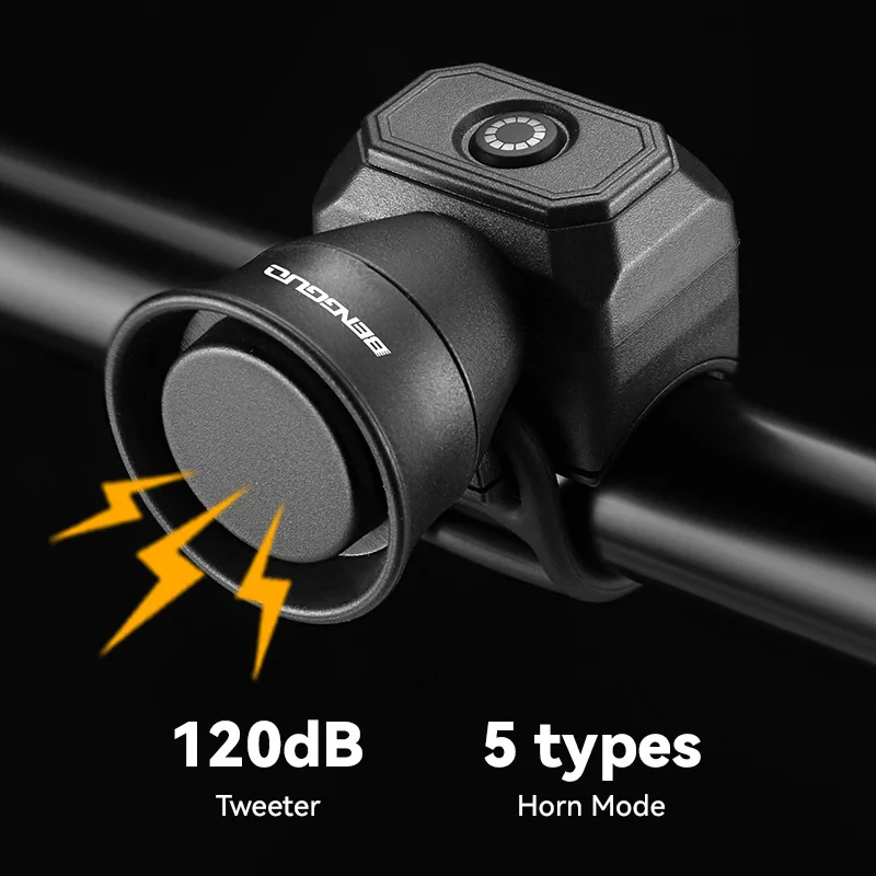 بوق كهربائي للدراجات بـ 5 أوضا - مراجعة Bike Bell Electronic Loud Horn وسعره