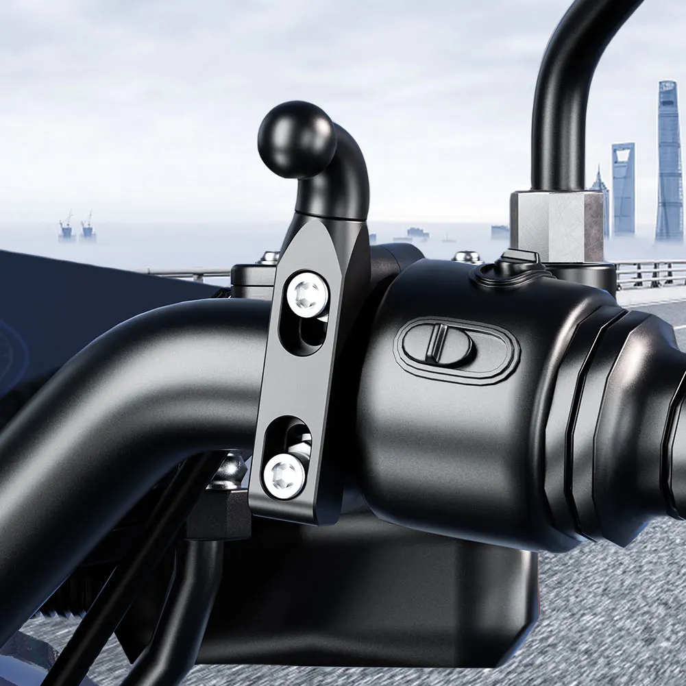 قاعدة تثبيت سبائك الألومنيوم ا - مراجعة Action Camera Bike Mount Aluminum وسعره