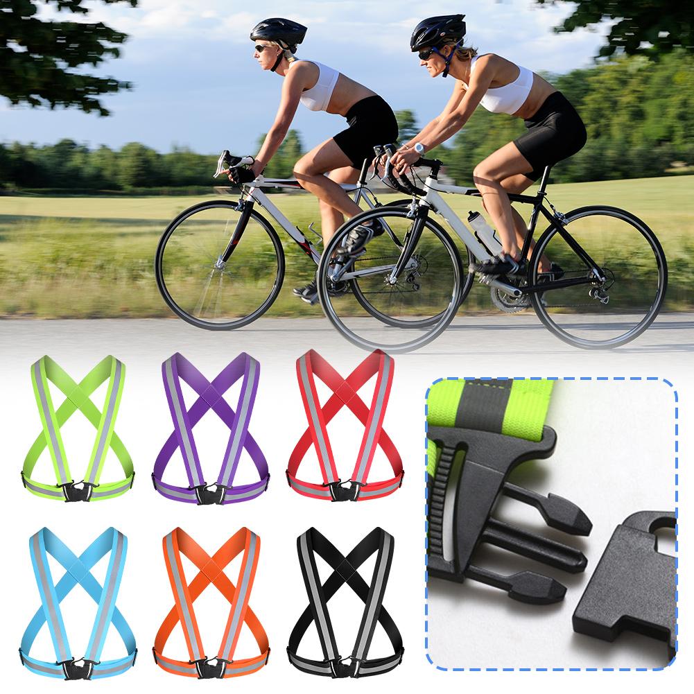 سترة عاكسة عالية الوضوح، أشرطة - مراجعة Reflective Cycling Vest High Visibility وسعره