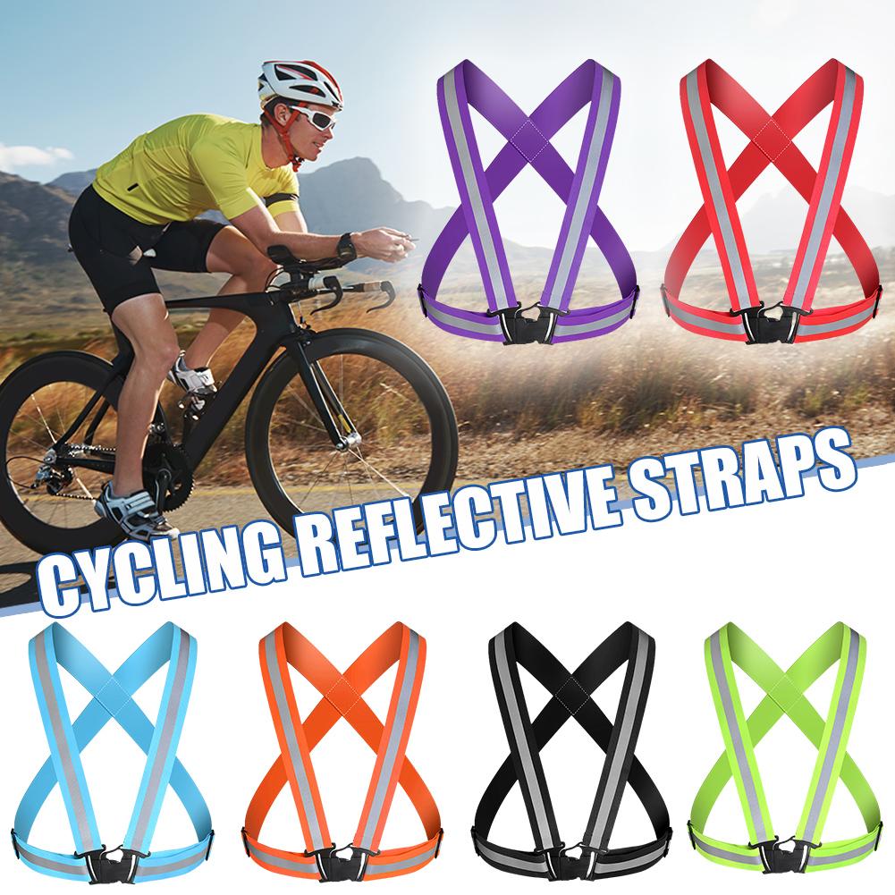 سترة عاكسة عالية الوضوح، أشرطة - مراجعة Reflective Cycling Vest High Visibility وسعره