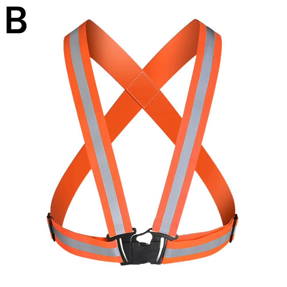 سترة عاكسة عالية الوضوح، أشرطة - مراجعة Reflective Cycling Vest High Visibility وسعره
