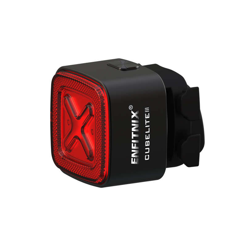Enfitnix Cubelite III فرامل ال - مراجعة Smart Bike Brake Sensor Rear Light وسعره