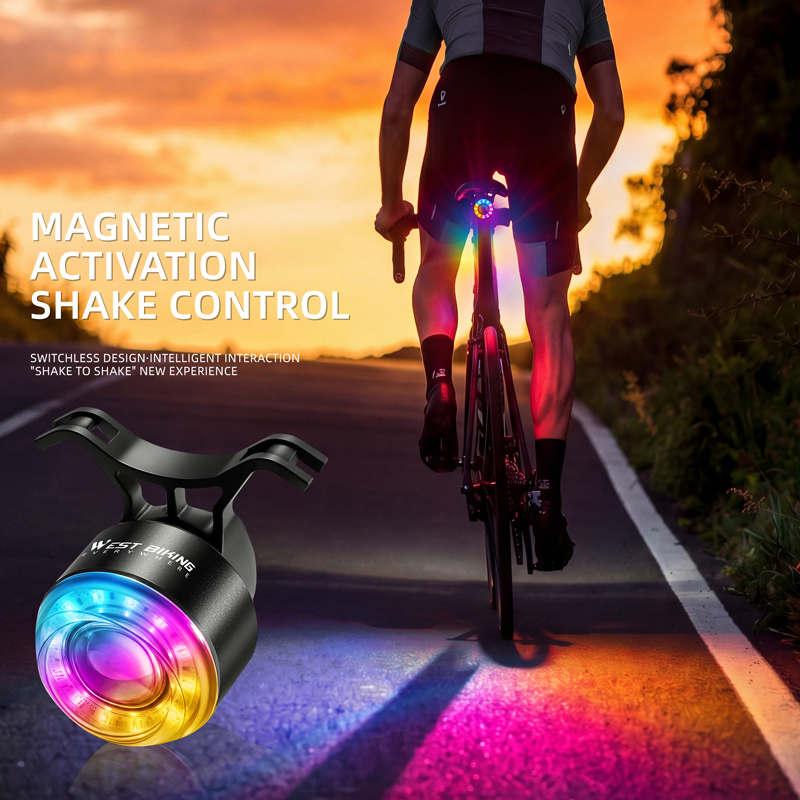 ضوء خلفي للدراجة من WEST BIKIN - مراجعة Smart Bike Brake Sensor Rear Light وسعره