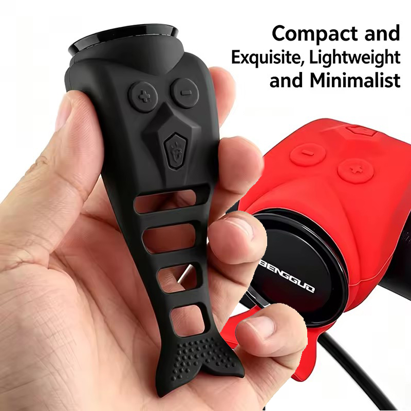جرس أمان للدراجات الهوائية بـ  - مراجعة Bike Bell Electronic Loud Horn وسعره