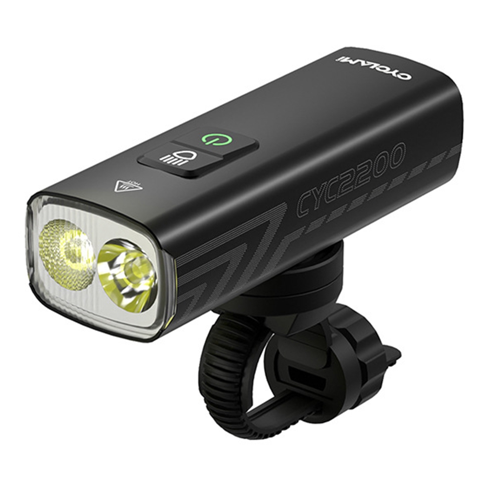 مصباح دراجة LED قابل لإعادة ال - مراجعة Bike Headlight 2000 Lumens Rechargeable وسعره