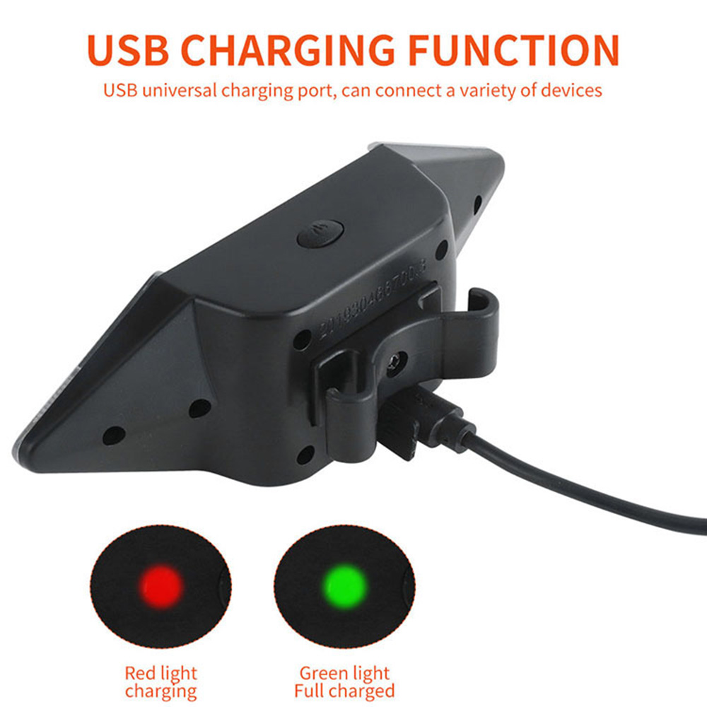 الضوء الخلفي للدراجة بدوره إشا - مراجعة Turn Signal Bike Light Wireless Remote وسعره