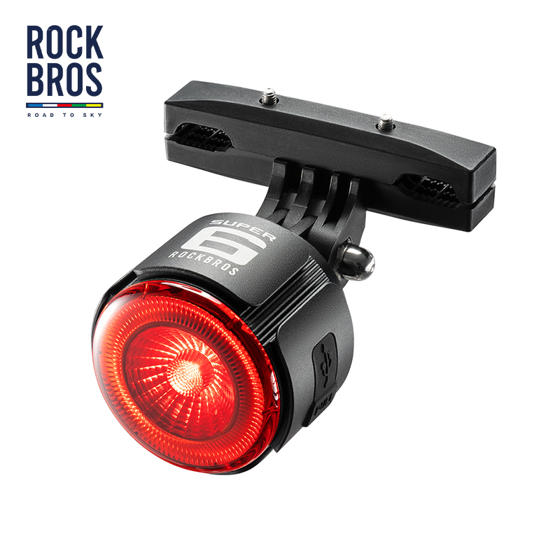 ROCKBROS ROAD TO SKY إضاءة ذكي - مراجعة Smart Bike Brake Sensor Rear Light وسعره